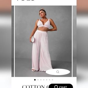 Vici cotton candy plisse SET